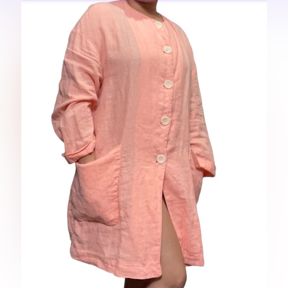 Zara dress,oversized color durazno, size M - Picture 1 of 5